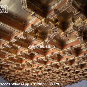 Wooden Classic Ceiling Design Ceiling Molding Design No-6998