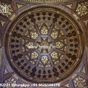 Wooden Classic Ceiling Design Low Ceiling Design No-7005