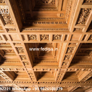 Wooden Classic Ceiling Design False Ceiling Interior Design No-7032
