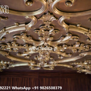 Wooden Classic Ceiling Design Pop For Ceiling Ke Design No-7067