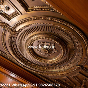 Wooden Classic Ceiling Design Pop Ke Phool No-7070