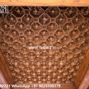 Wooden Classic Ceiling Design Simple Wall Ceiling Design For Hall No-7071