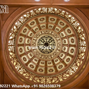 Wooden Classic Ceiling Design Ceiling Border Design For Hall No-7072