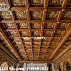 Wooden Classic Ceiling Design Gypsum Ceiling Design For Bedroom No-7082
