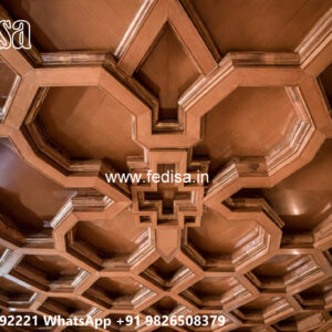Wooden Classic Ceiling Design Down Ceiling Design For Bedroom 2026 No-7085