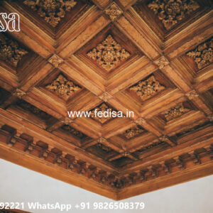 Wooden Classic Ceiling Design Butterfly Ceiling Design No-7087
