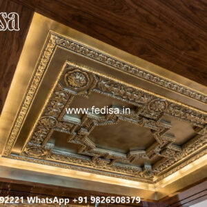 Wooden Classic Ceiling Design Pooja Room False Ceiling No-7106