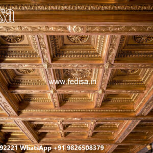 Wooden Classic Ceiling Design Simple Pop Design For Roof No-7117