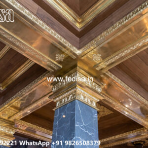 Wooden Classic Ceiling Design House Ceiling Design For Hall No-7131