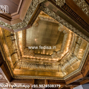 Wooden Classic Ceiling Design Gypsum Board Design For Living Room No-7141