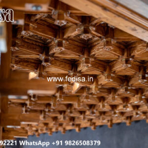 Wooden Classic Ceiling Design Chhath Ceiling No-7154