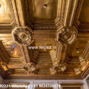 Wooden Classic Ceiling Design Royal Ceiling Design No-7168