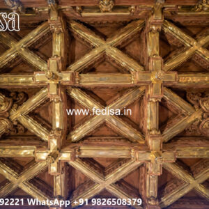 Wooden Classic Ceiling Design Pop Ceiling Design 2026 No-7184