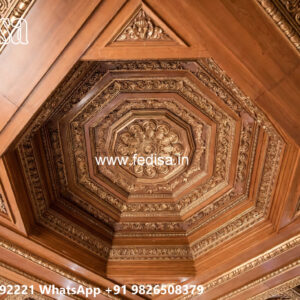 Wooden Classic Ceiling Design Pvc Ceiling Design For Room No-7187