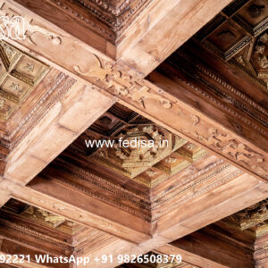 Wooden Classic Ceiling Design Room Pop Ceiling Design No-7216
