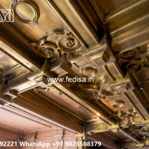 Wooden Classic Ceiling Design Veranda Ceiling Design No-7226