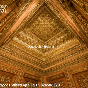 Wooden Classic Ceiling Design Drawing Room Ceiling Design 2026 No-7230