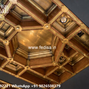 Wooden Classic Ceiling Design Dining Room Ceiling Design 2026 No-7247