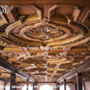 Wooden Classic Ceiling Design Drywall Ceiling Designs No-7252