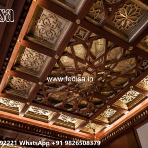 Wooden Classic Ceiling Design Pop For Ceiling Ka Design No-7257