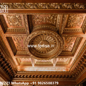 Wooden Classic Ceiling Design Plane Ceiling Design No-7287