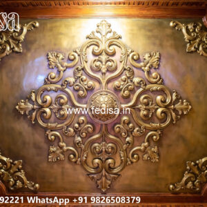 Wooden Classic Ceiling Design Corridor False Ceiling No-7300