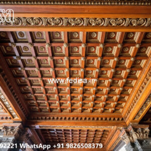 Wooden Classic Ceiling Design Old Ceiling Design No-7301