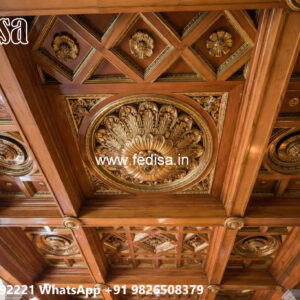 Wooden Classic Ceiling Design Latest Ceiling Design For Hall No-7312