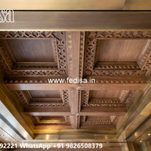 Wooden Classic Ceiling Design Pop Design For Room Simple No-7313