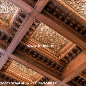 Wooden Classic Ceiling Design Pop Ceiling Design Catalog 2026 No-7316