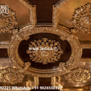 Wooden Classic Ceiling Design Pop Patti Design No-7319