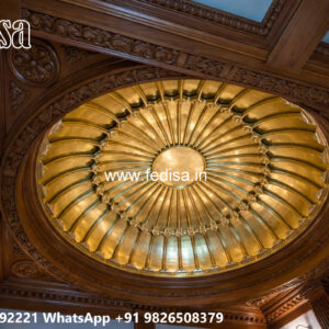 Wooden Classic Ceiling Design Fall Ceiling Design Pop No-7325