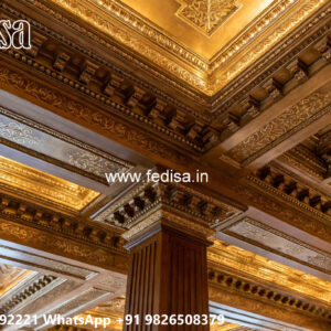 Wooden Classic Ceiling Design Bedroom Ceiling Design Simple No-7354
