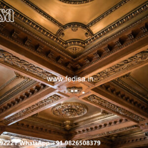 Wooden Classic Ceiling Design Chhat Ki Pop No-7355