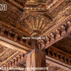 Wooden Classic Ceiling Design Modern Fan Design No-7387