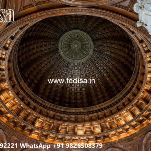 Wooden Classic Ceiling Design Plus Minus Design For Bedroom No-7420