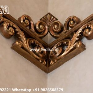 Wooden Classic Ceiling Design Cnc False Ceiling Design No-7424