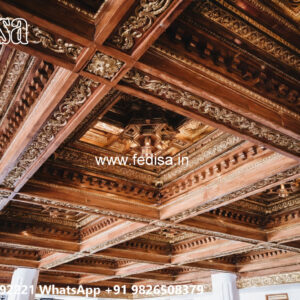 Wooden Classic Ceiling Design Elegant Ceiling Design No-7438