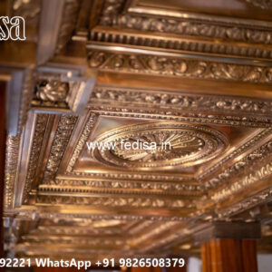 Wooden Classic Ceiling Design Modern House Ceiling Design No-7441