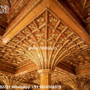 Wooden Classic Ceiling Design Modern Fans For Living Room No-7442