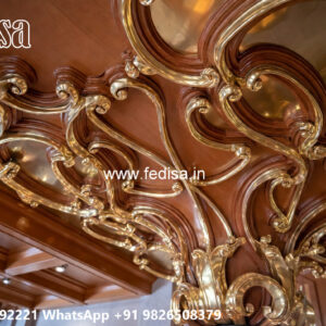 Wooden Classic Ceiling Design Master Bedroom False Ceiling Design For Bedroom No-7465