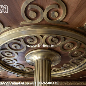 Wooden Classic Ceiling Design Plaster Ceiling Cornice Design No-7472