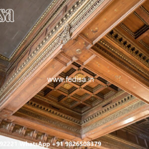 Wooden Classic Ceiling Design Best Pop Design For Roof Plus Minus No-7473