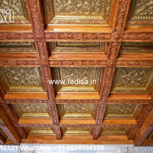 Wooden Classic Ceiling Design Crown Molding Ceiling Ideas No-7518