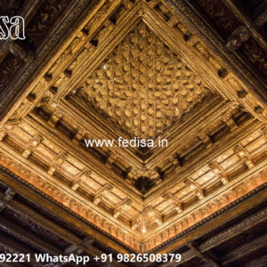 Wooden Classic Ceiling Design Pvc Ceiling Design Simple No-7525