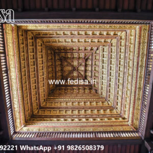 Wooden Classic Ceiling Design Ceiling Arch No-7526