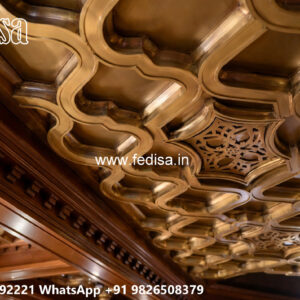 Wooden Classic Ceiling Design Pop Room Ceiling Design No-7537