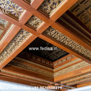 Wooden Classic Ceiling Design Ceiling Border Ideas No-7546