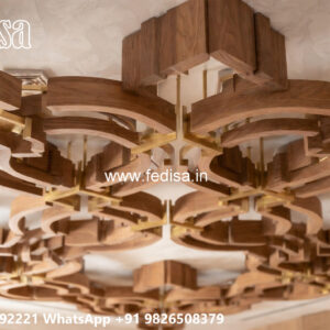 Wooden Classic Ceiling Design Small Bathroom Ceiling Ideas No-7569