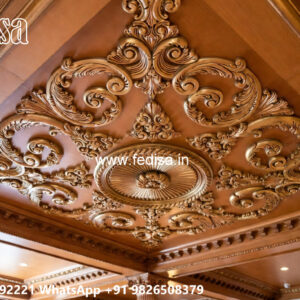 Wooden Classic Ceiling Design New Fall Ceiling Design 2026 No-7574